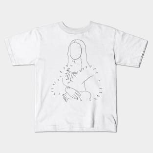 Mona Lisa / Interactivo #002 Kids T-Shirt